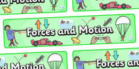 Forces and Motion - Class 5 - Quizizz