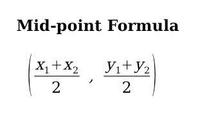 midpoint formula - Grade 11 - Quizizz