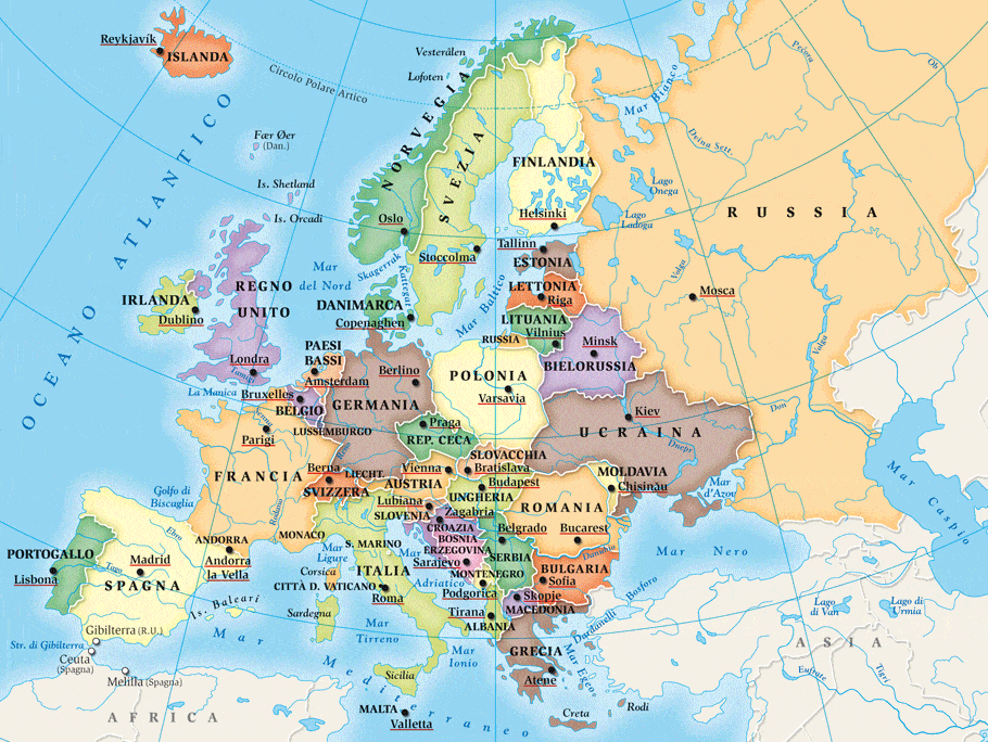 GLI STATI EUROPEI | Environment Quiz - Quizizz