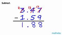 Subtracting Decimals - Grade 3 - Quizizz