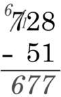 Subtraction with Regrouping