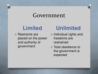 7-2.1 Limited & Unlimited Government