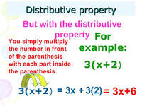 distributive property - Class 6 - Quizizz