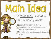 Identifying the Main Idea in Fiction - Grade 1 - Quizizz