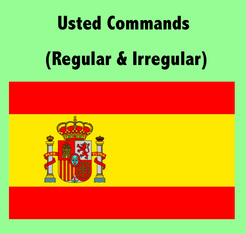 e3u6-6-2-formal-usted-commands-regular-irregular-quiz-quizizz