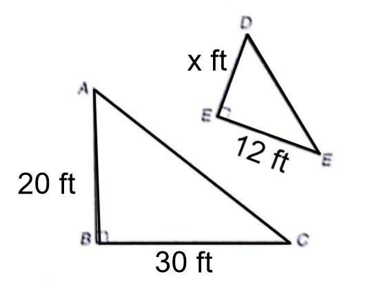 Pre-Algebra Similar Triangles | Pre-algebra Quiz - Quizizz