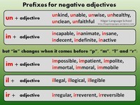 Prefixos - Série 10 - Questionário