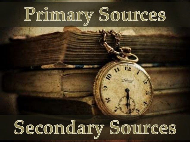 Primary & Secondary Sources | Quizizz