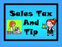 Sales Tax, Tips & Discounts