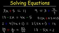 Multi-Step Equations - Grade 9 - Quizizz