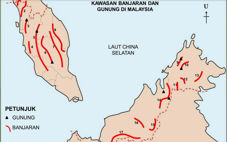 Geografi Tingkatan 1: Bentuk Muka Bumi