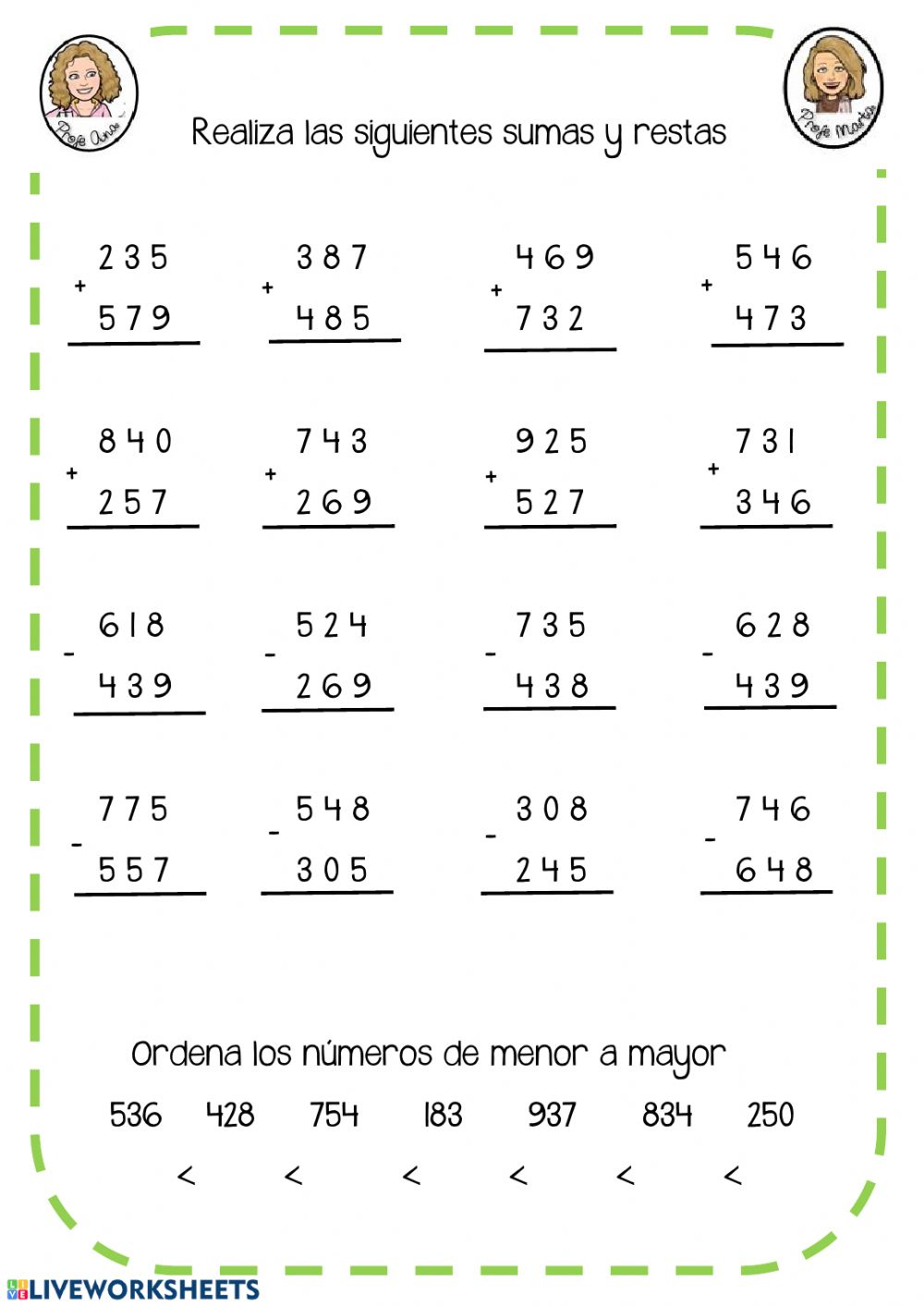 Sumar y restar números mixtos - Grado 12 - Quizizz