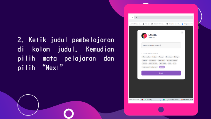 MEMBUAT PRESENTASI INTERAKTIF | Other - Quizizz