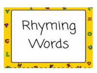 Rhyming Words Flashcards - Quizizz