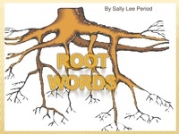 Root Words - Year 9 - Quizizz