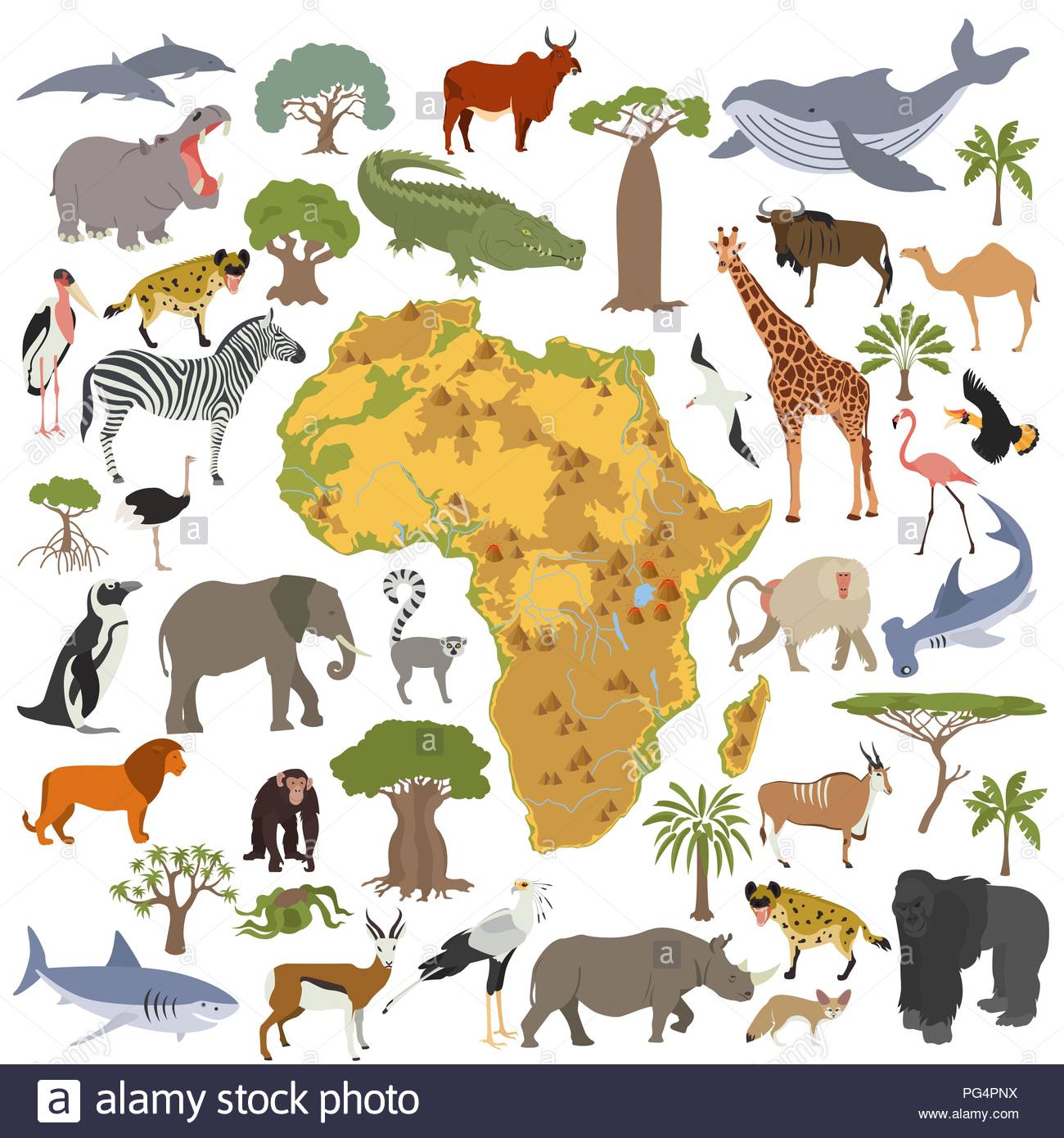 países da África - Série 10 - Questionário