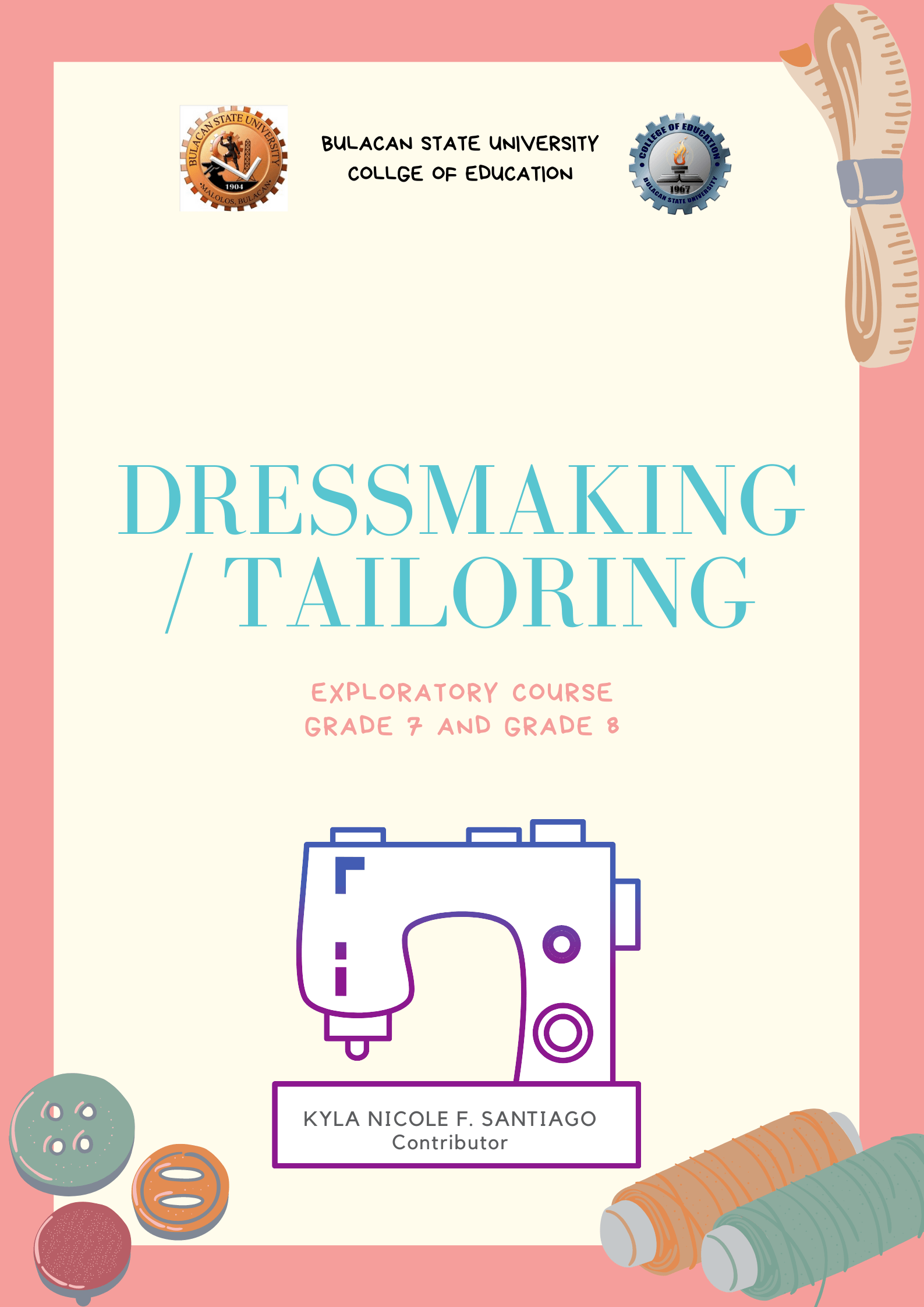 Grade 7 And 8 TLE Dressmaking | Life Skills - Quizizz