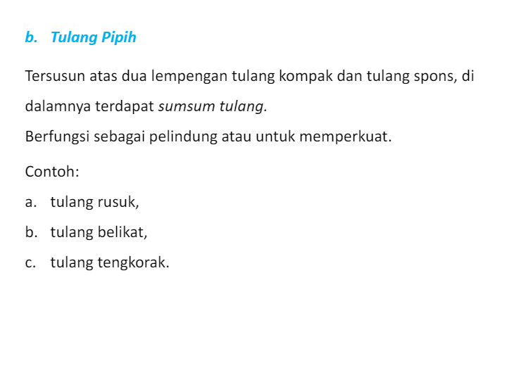 Contoh Tulang Rawan Hialin Materi Belajar Online