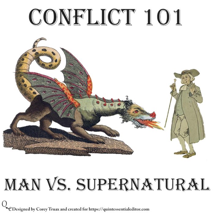 man vs supernatural conflict