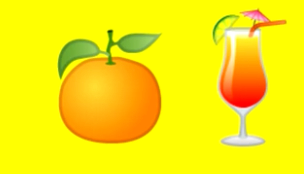 guess the emoji apple drink