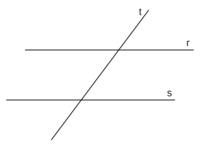 transversal de rectas paralelas - Grado 9 - Quizizz
