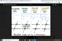 transversal of parallel lines - Year 6 - Quizizz