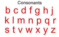 Consonants Flashcards - Quizizz