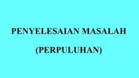 Persen Masalah - Kelas 5 - Kuis