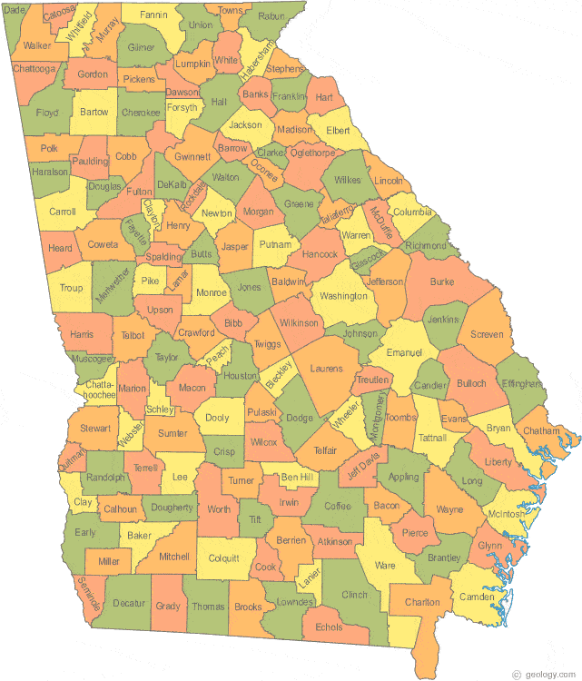 Unit 1 Georgia Studies-10Q | Geography Quiz - Quizizz