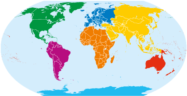 continents - Class 2 - Quizizz