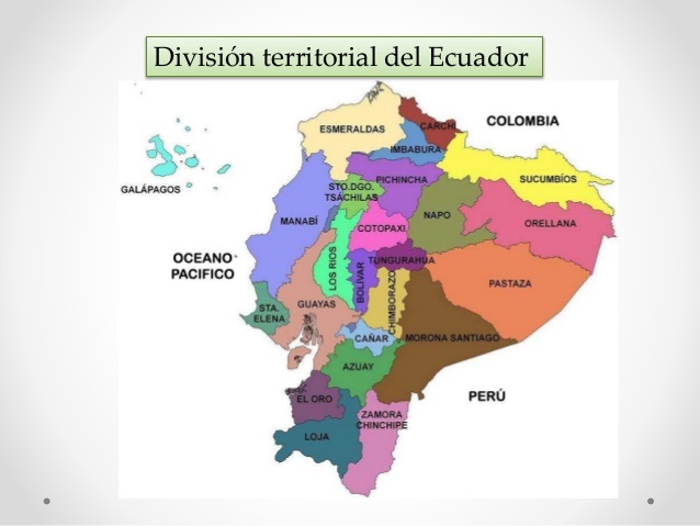 División territorial de Ecuador