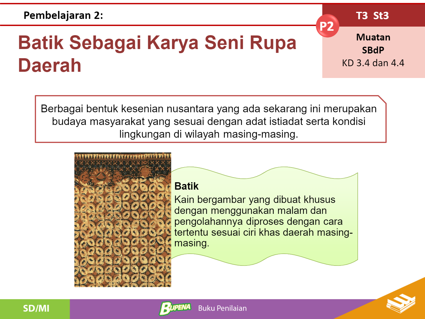 Materi SBdP Tema 3 Subtema 3 Kelas 5 | Design - Quizizz