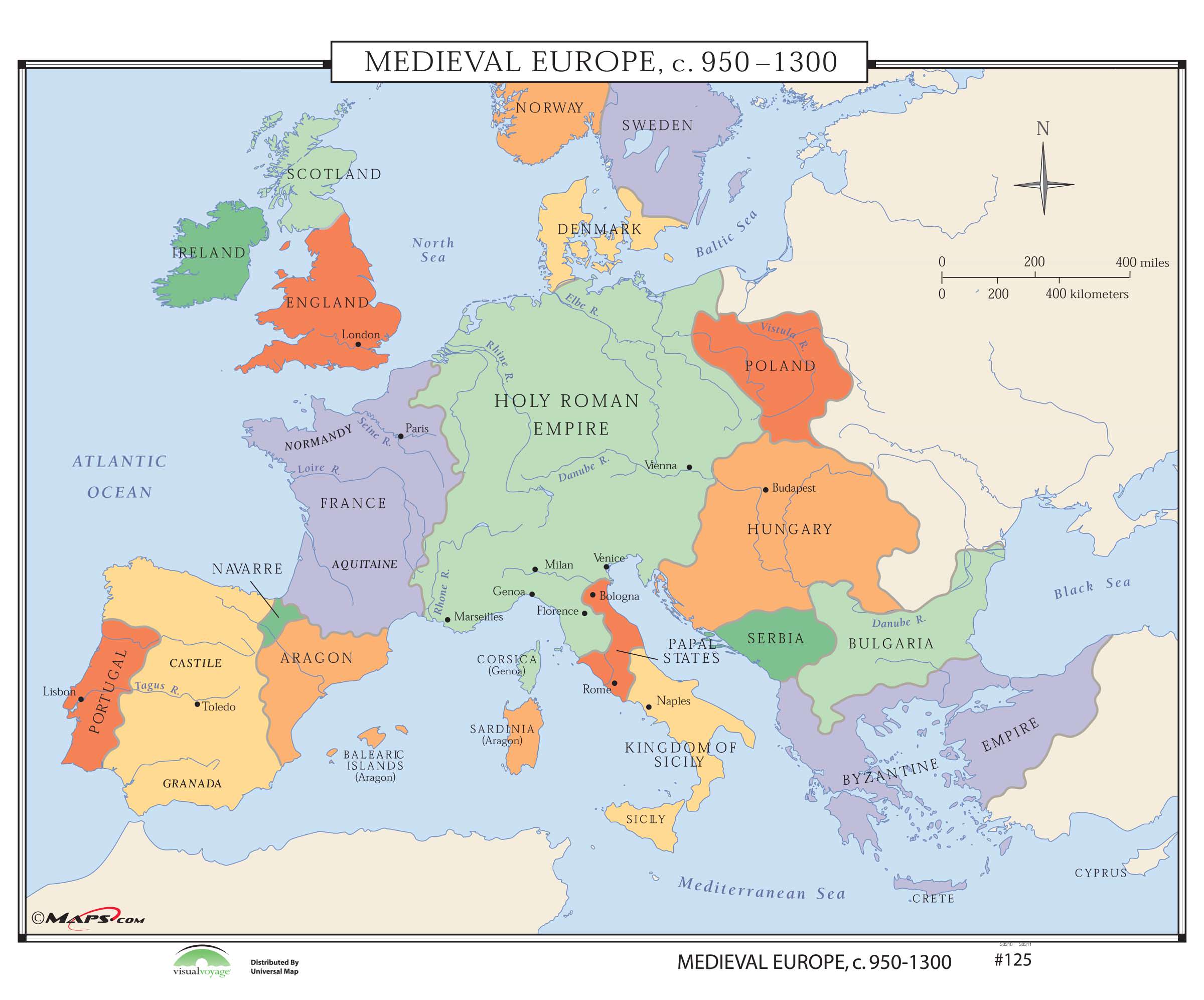 europe physical map quiz
