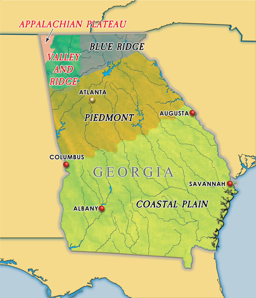 5 Georgia Regions | Quizizz