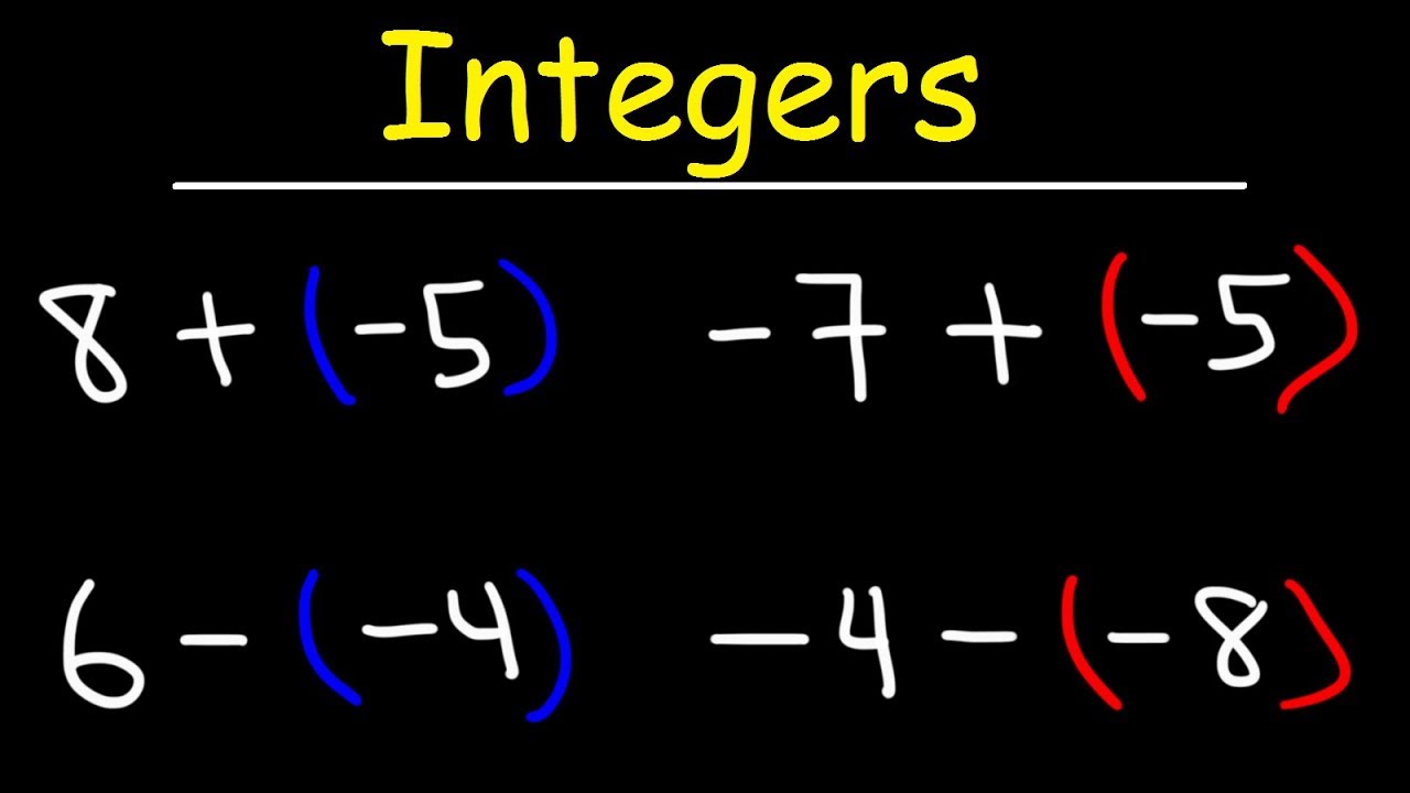 Addition of Integers