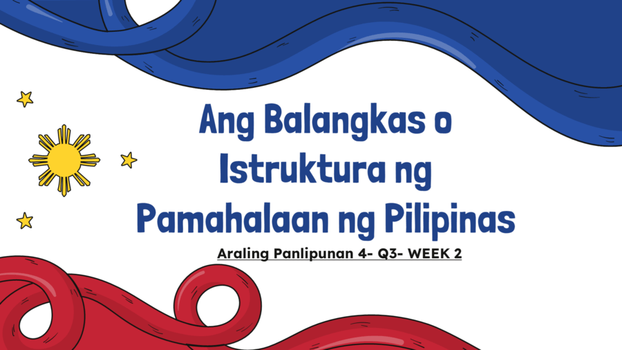 Ap4 Balangkas O Istruktura Ng Pamahalaan Pilipinas Explained Araling ...