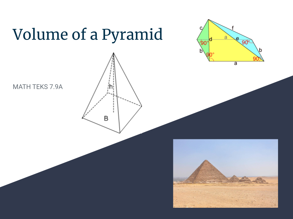 Volume of a Pyramid