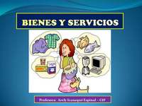 bienes y servicios - Grado 1 - Quizizz