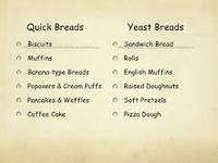 Chapter 43 Quick Breads Yeast Breads Quizizz
