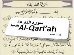 Surah al qariah tahun 4
