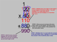 Multi-Digit Multiplication and the Standard Algorithm Flashcards - Quizizz