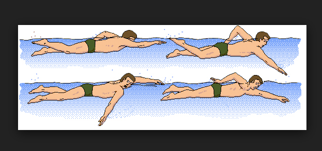 Agar lebih cepat menjangkau korban di dalam air sebaiknya penolong berenang menggunakan gaya ...