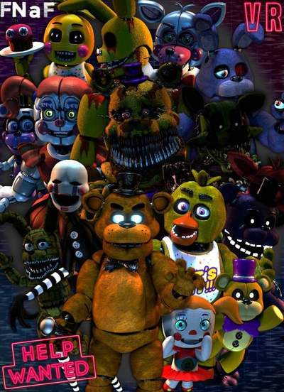 Quiz de FNAF 1, 2, 3, 4 y SL (¿Dificil?)