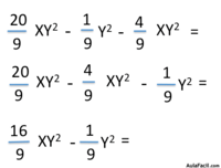 Restar fracciones - Grado 9 - Quizizz