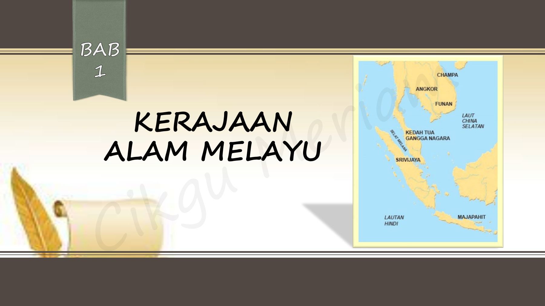 Peta Kerajaan Kedah Tua : Sejarah Kesultanan Melayu Pahang Pengenalan ...