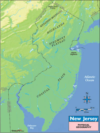 New Jersey Geography