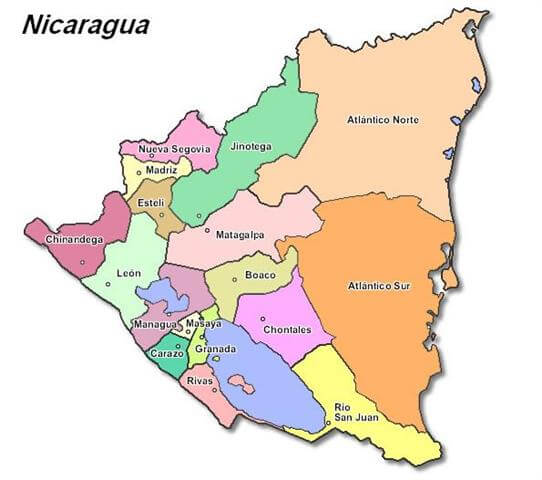 Departamentos de nicaragua | Other Quiz - Quizizz