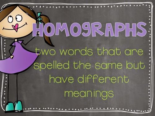 Homographs 