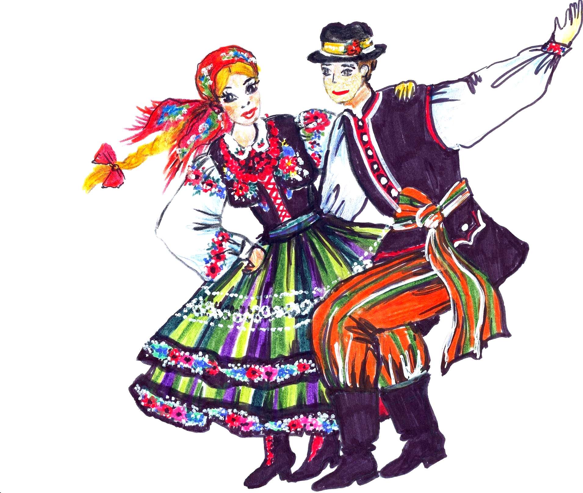 Polskie tańce narodowe - klasy IV | Arts - Quizizz