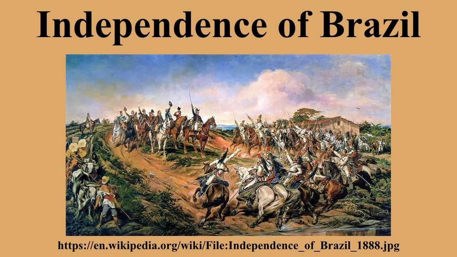 Independence of Brazil - Wikipedia